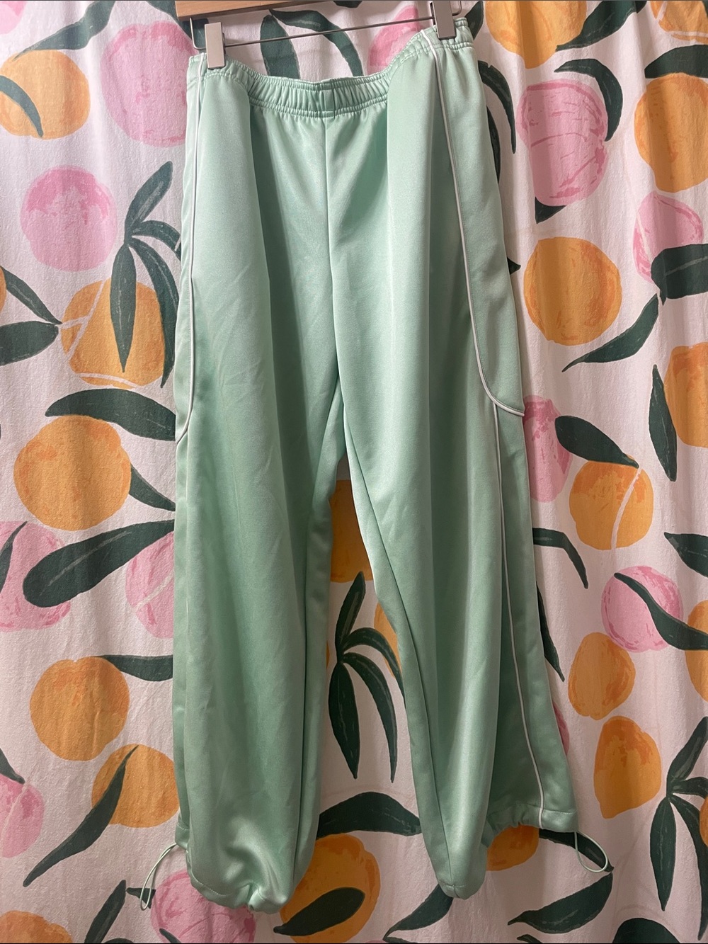 BDG Mint Green Satiny track Joggers